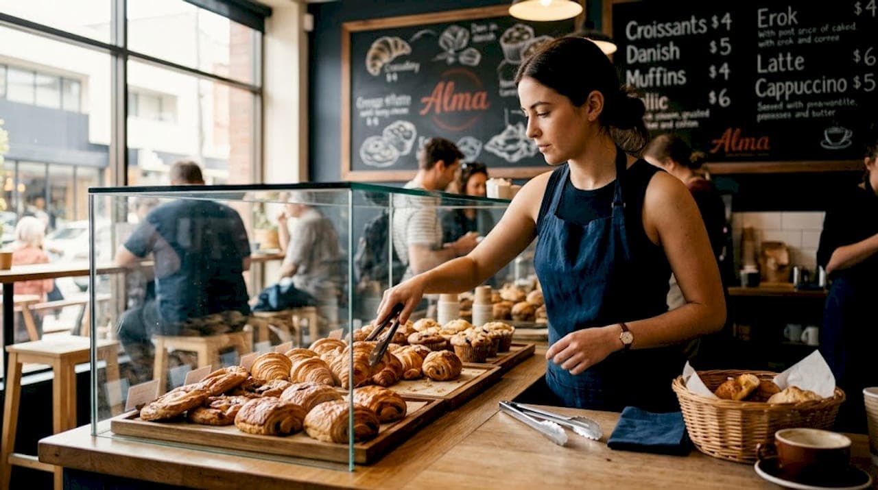 How pastries shape the morning cafe menu experience