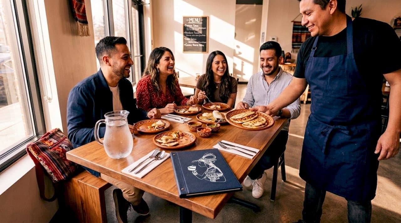 What defines a modern Honduran restaurant experience