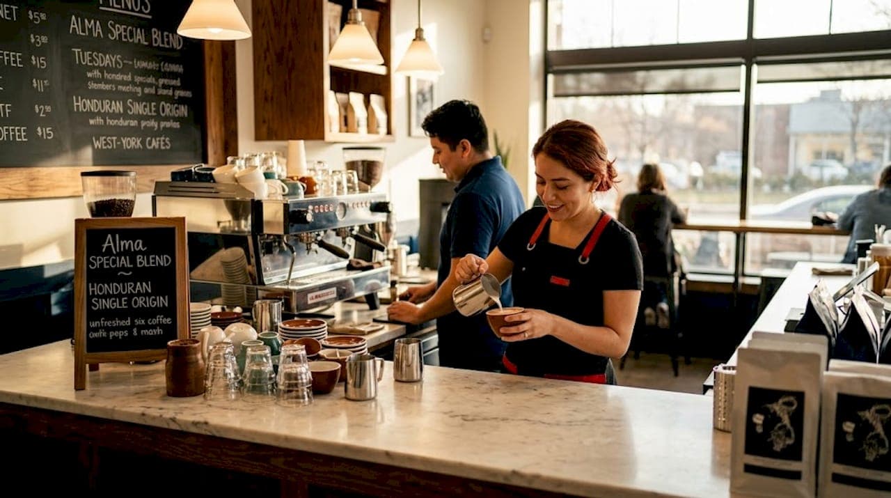 How a Coffee Bar Works in a Cafe: Barista Guide