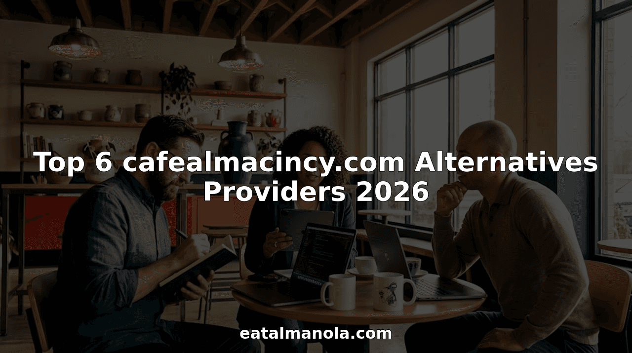 Top 6 cafealmacincy.com Alternatives Providers 2026
